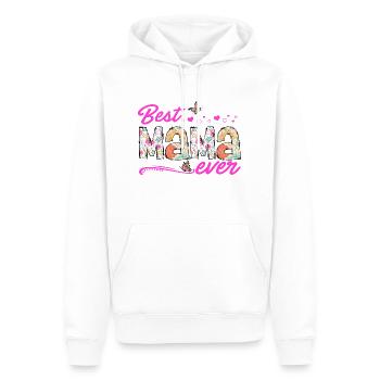 Stolze Mama Mutter Mami Lebensaufgabe Kinder Kind - Männer Premium Bio Hoodie - Weiß - Vorne - Nico (187cm)