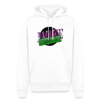 robotique tshirt anniversaire cadeau idée géniale - Sweat à capuche Premium bio Homme - blanc - Devant - Nico (187cm)