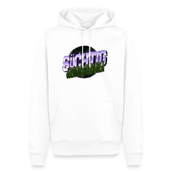 zitat witzig terrier geburtstagsgeschenkidee - Männer Premium Bio Hoodie - Weiß - Vorne - Nico (187cm)