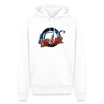 cat lover quote birthday humor birthday present - Männer Premium Bio Hoodie - Weiß - Vorne - Nico (187cm)