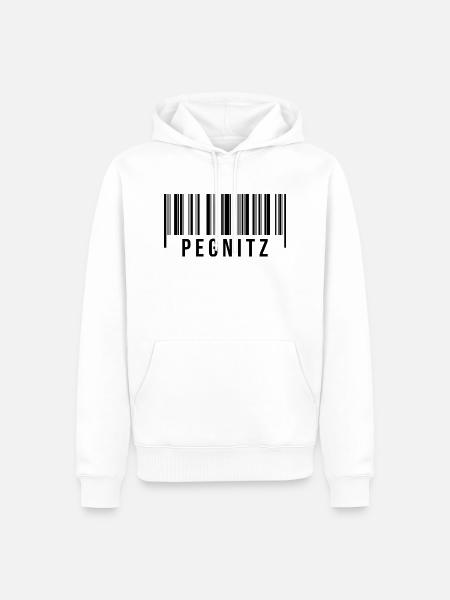 Pegnitz Bayern - Männer Premium Bio Hoodie - Weiß