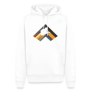 Gitarrist Elektrogitarre Gitarre - Männer Premium Bio Hoodie - Weiß - Vorne - Nico (187cm)