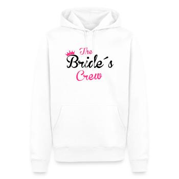 the bride´s crew - Männer Premium Bio Hoodie - Weiß - Vorne - Nico (187cm)