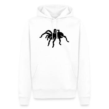 Spider - Men’s Premium Organic Hoodie - white - Front - Nico (187cm)