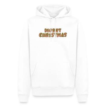 Frohe Weihnachten Weihnachten Weihnachtsfeiertag Winter Weihnachtsmann Fröhlich - Männer Premium Bio Hoodie - Weiß - Vorne - Nico (187cm)