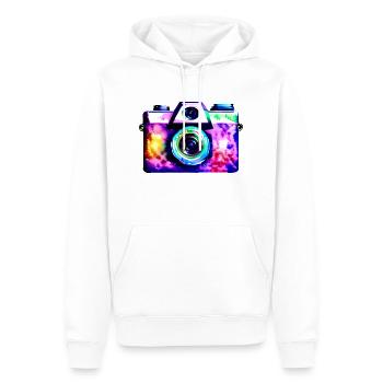 Fotografieren Fotografen Kamera Fotograf lustig - Männer Premium Bio Hoodie - Weiß - Vorne - Nico (187cm)