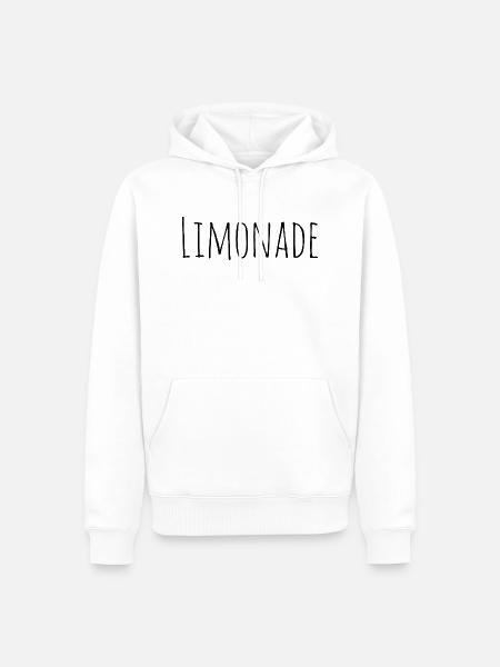 Limonade - Männer Premium Bio Hoodie - Weiß