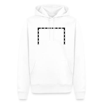 Handball Tor Neu - Männer Premium Bio Hoodie - Weiß - Vorne - Nico (187cm)