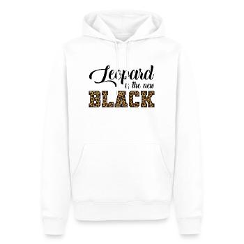 Leopard ist der neue Leopard - Männer Premium Bio Hoodie - Weiß - Vorne - Nico (187cm)