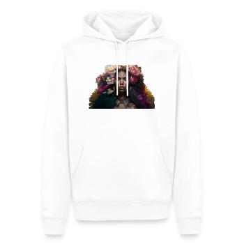 Voodoo Woman Geschenk - Männer Premium Bio Hoodie - Weiß - Vorne - Nico (187cm)