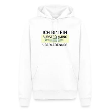 Surströmming Challenge Stinkefisch Kotzfisch - Männer Premium Bio Hoodie - Weiß - Vorne - Nico (187cm)