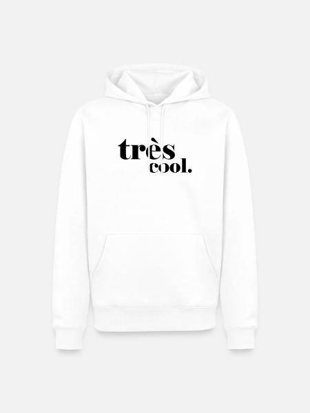 très cool. - Männer Premium Bio Hoodie - Weiß