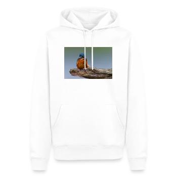 000 1475 DxO - Men’s Premium Organic Hoodie - white - Front - Nico (187cm)