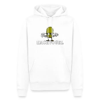 Kackvogel Men's Premium - Männer Premium Bio Hoodie - Weiß - Vorne - Nico (187cm)