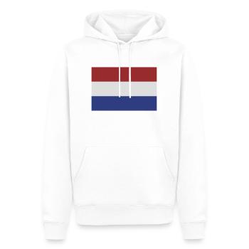 niederlande - Sweat à capuche Premium bio Homme - blanc - Devant - Nico (187cm)