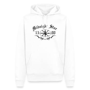 Midnight Star XVS 1300 - Männer Premium Bio Hoodie - Weiß - Vorne - Nico (187cm)