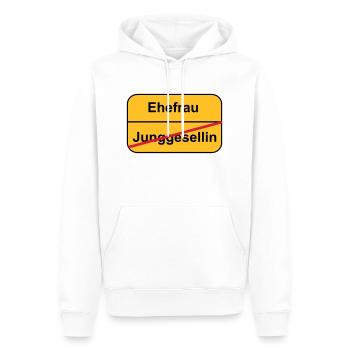 Junggesellinnenabschied - Männer Premium Bio Hoodie - Weiß - Vorne - Nico (187cm)