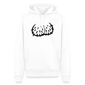 Penis - Männer Premium Bio Hoodie - Weiß - Vorne - Nico (187cm)
