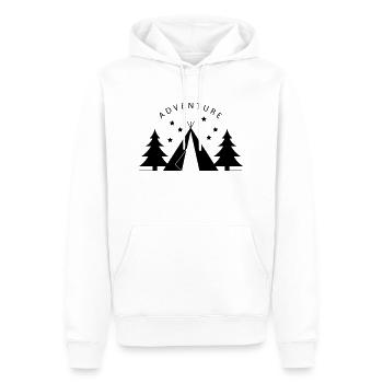 Adventure, Outdoor, Scouts, Nature, Camping - Männer Premium Bio Hoodie - Weiß - Vorne - Nico (187cm)