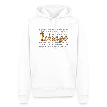 Sternzeichen Waage Eigenschaften - Männer Premium Bio Hoodie - Weiß - Vorne - Nico (187cm)