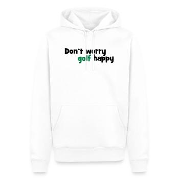 Gulf - Men’s Premium Organic Hoodie - white - Front - Nico (187cm)