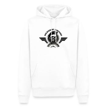 Army War Military Uniform Force Soldier Camouflage - Men’s Premium Organic Hoodie - white - Front - Nico (187cm)