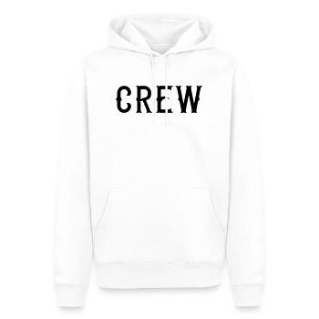 équipage - Sweat à capuche Premium bio Homme - blanc - Devant - Nico (187cm)