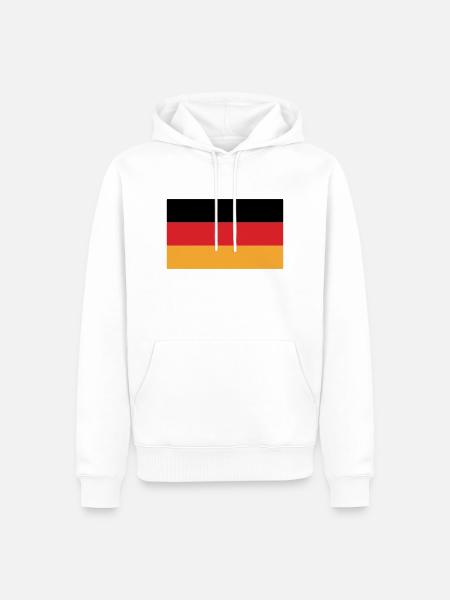 Germany - Men’s Premium Organic Hoodie - white