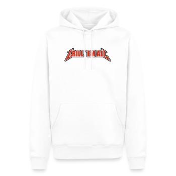 Grill em All 2 - Männer Premium Bio Hoodie - Weiß - Vorne - Nico (187cm)