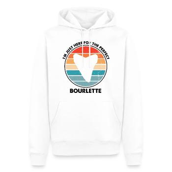 Fossil Archaeology Design Fossils Fossil Hunters - Men’s Premium Organic Hoodie - white - Front - Nico (187cm)
