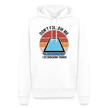 Pool Guy Design für Poolboy und Poolreiniger - Männer Premium Bio Hoodie - Weiß - Vorne - Nico (187cm)
