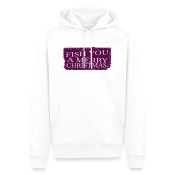 Animation Dinosaur Moon présente idée drôle de gym - Sweat à capuche Premium bio Homme - blanc - Devant - Nico (187cm)