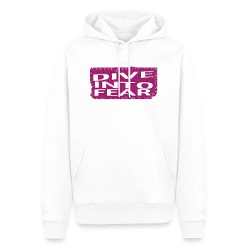 bungee jumping safety bungee jumping locations - Männer Premium Bio Hoodie - Weiß - Vorne - Nico (187cm)