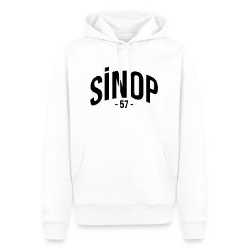 Sinop 57 Türkei Turkiye Geschenk Urlaub TR Türk - Männer Premium Bio Hoodie - Weiß - Vorne - Nico (187cm)