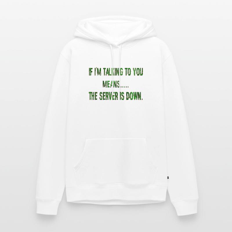 Hacking Hacking Hacker Hacker Computer Cybersicherheit Männer Premium Bio Hoodie