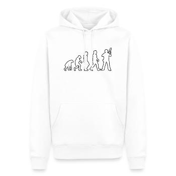 Gardener Gift Garden Orchard Hobby Gardener - Men’s Premium Organic Hoodie - white - Front - Nico (187cm)