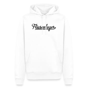 Fliesenleger - Männer Premium Bio Hoodie - Weiß - Vorne - Nico (187cm)