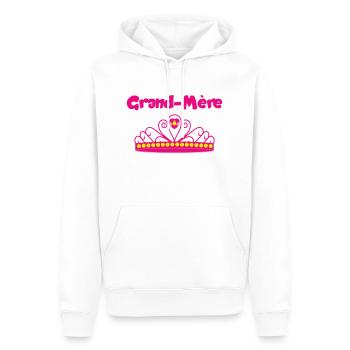Großmutter - Männer Premium Bio Hoodie - Weiß - Vorne - Nico (187cm)