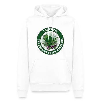 Bowling Green massacre - Men’s Premium Organic Hoodie - white - Front - Nico (187cm)