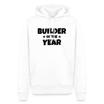 XXX / XXX / XXX / XXX - Männer Premium Bio Hoodie - Weiß - Vorne - Nico (187cm)