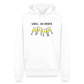 sekt girls nightout - Männer Premium Bio Hoodie - Weiß - Vorne - Nico (187cm)