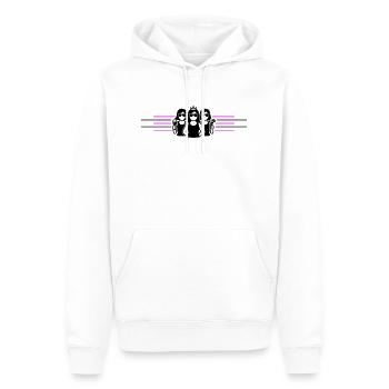 Bachelorette Party Mädchen - Männer Premium Bio Hoodie - Weiß - Vorne - Nico (187cm)