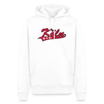 cologne - Men’s Premium Organic Hoodie - white - Front - Nico (187cm)
