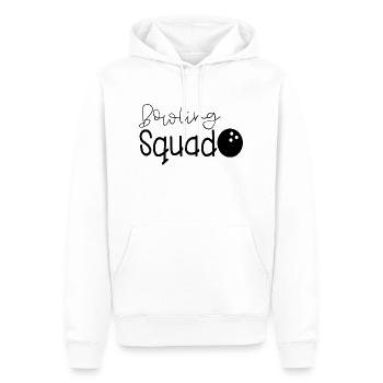 Bowling Team Mannschaft Spieler Squad - Männer Premium Bio Hoodie - Weiß - Vorne - Nico (187cm)