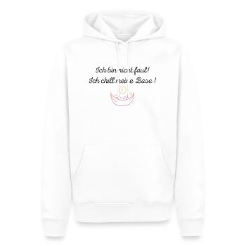 imageedit 20 2640035413 - Männer Premium Bio Hoodie - Weiß - Vorne - Nico (187cm)