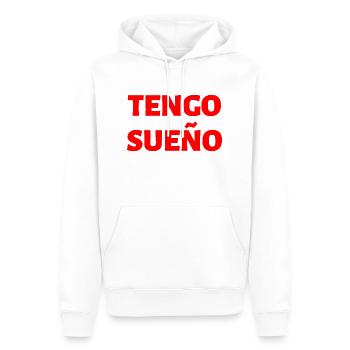 schläfrig, müde Spanisch Spanien - Männer Premium Bio Hoodie - Weiß - Vorne - Nico (187cm)