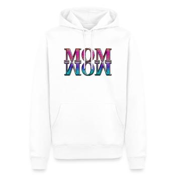 Mama Mama Wow Muttertag Lustig Niedlich Familie Mutter - Männer Premium Bio Hoodie - Weiß - Vorne - Nico (187cm)