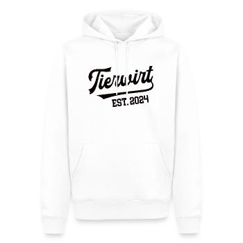 Tierwirt 2024 Beruf Tierwirte Bauer Landwirtschaft - Männer Premium Bio Hoodie - Weiß - Vorne - Nico (187cm)