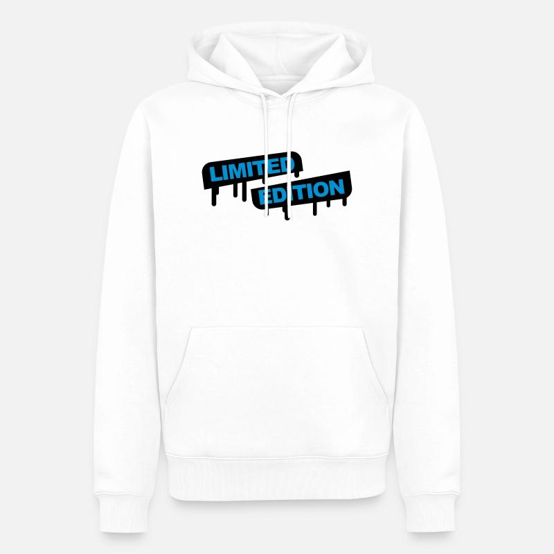Limited Edition Graffiti - Sweat à capuche Premium bio Homme - blanc