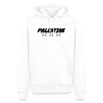 Palestine - Männer Premium Bio Hoodie - Weiß - Vorne - Nico (187cm)